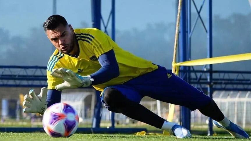 Chiquito Romero no atajará en Boca hasta 2023.