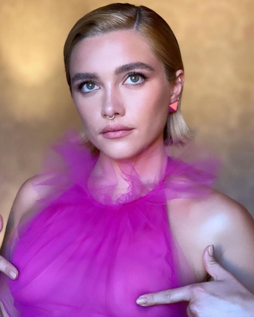 Florence Pugh fue criticada por su vestido transparente y ella dio cátedra de aceptación