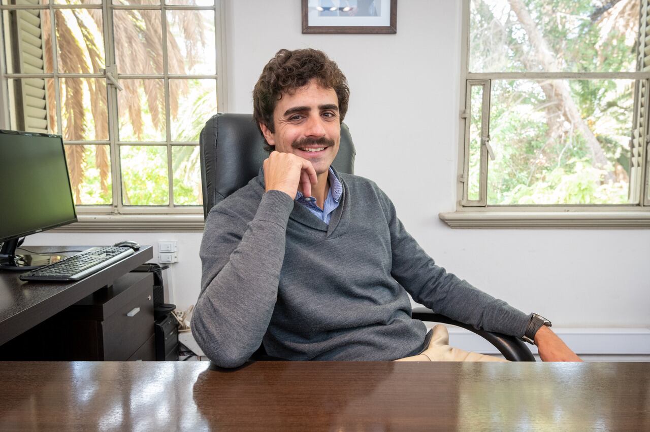 Retrato de Natalio Mema Secretario de Servicios Públicos y candidato a Intendente de Luján. 

Foto: Ignacio Blanco / Los Andes  