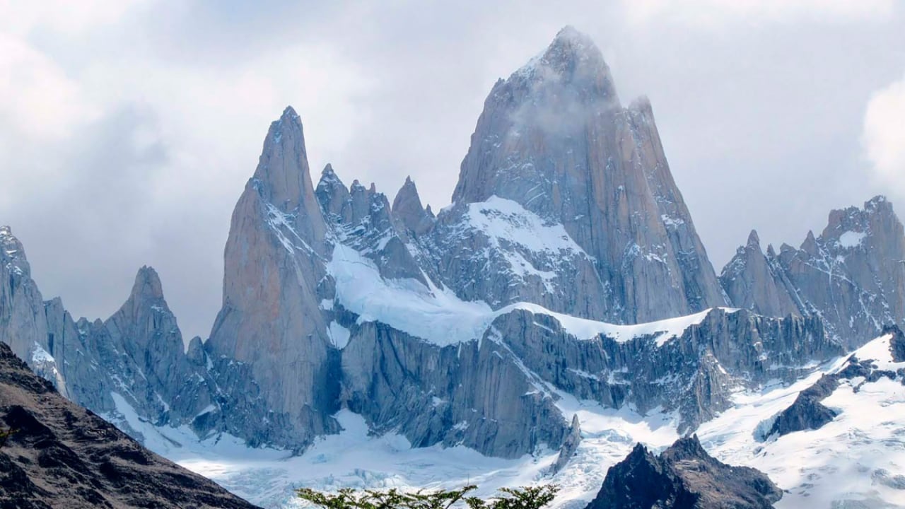 Cerro Fitz Roy, en Santa Cruz. Foto: Gentileza: Télam