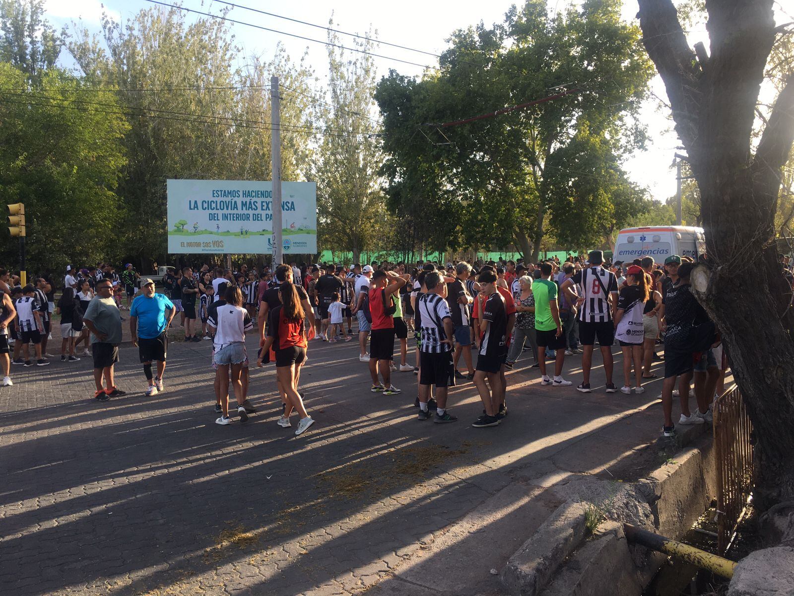 Asesinaron a un hincha de Gimnasia de Mendoza en un enfrentamiento entre barras. Foto: Los Andes