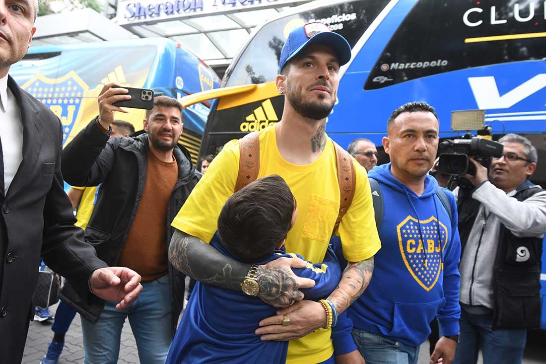 Darío Benedetto, uno de los referentes del equipo xeneise
Foto José Gutierrez / Los Andes