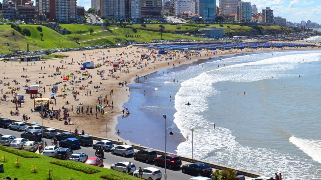 El finde largo en Mar del Plata.