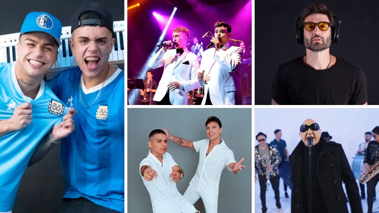 La T y la M, DJ Meme Bouquet, Los Totora, Banda XXI, La Mosca y Q Lokura se presentarán mañana martes 28 de marzo en la previa del partido Argentina - Curazao. 