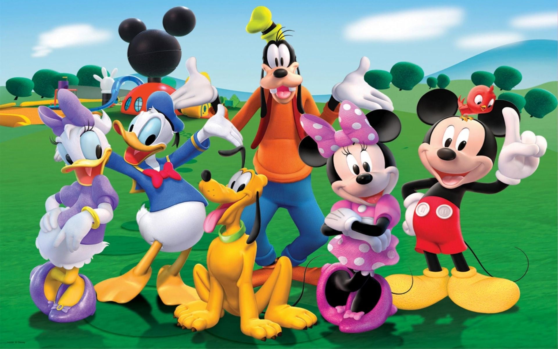 Mickey Mouse, Donald, Goofy y más amigos