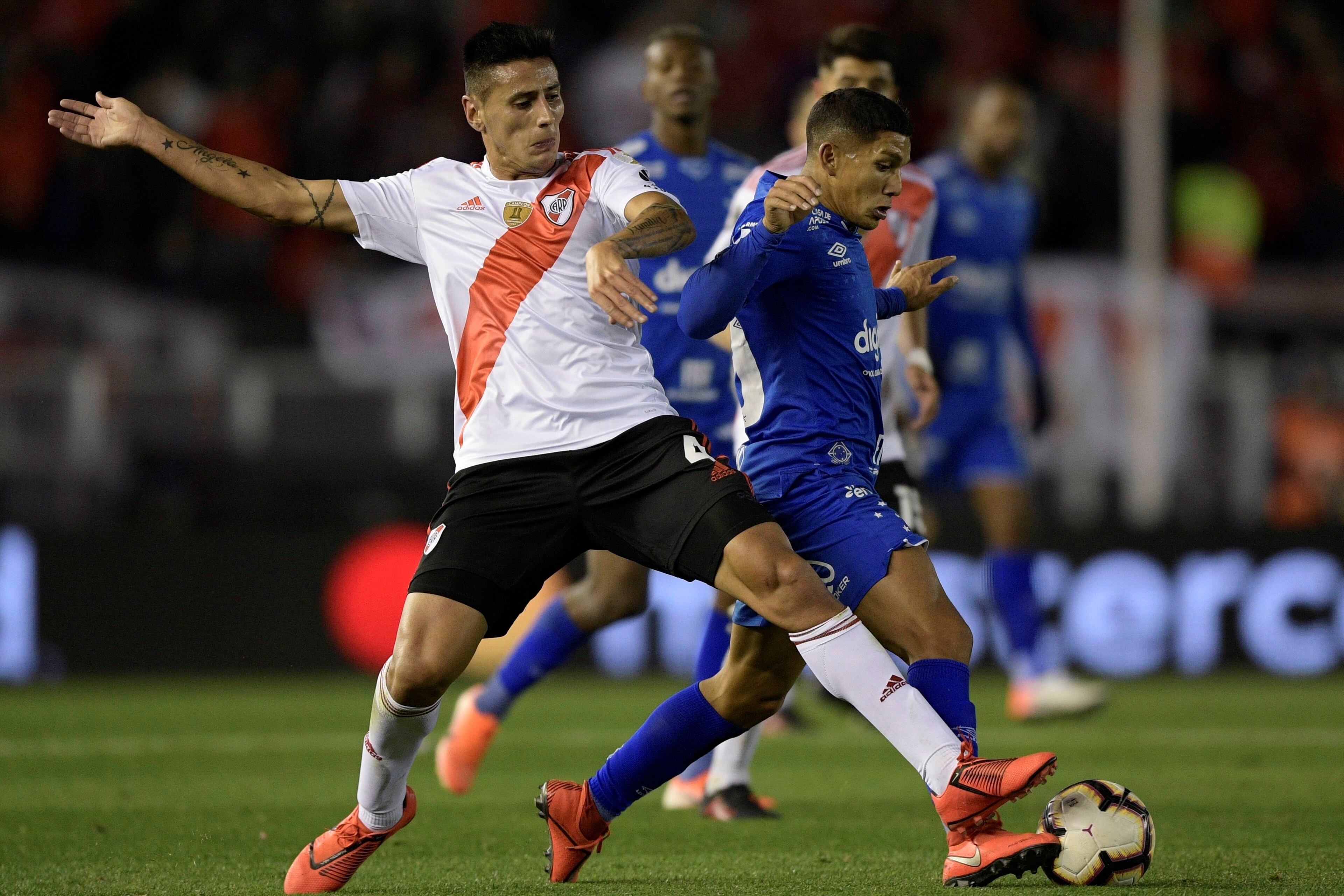 Fabrizio Angileri, el marcador de punta ex Godoy Cruz que entró en la consideración del DT Marcelo Gallardo en River Plate. 