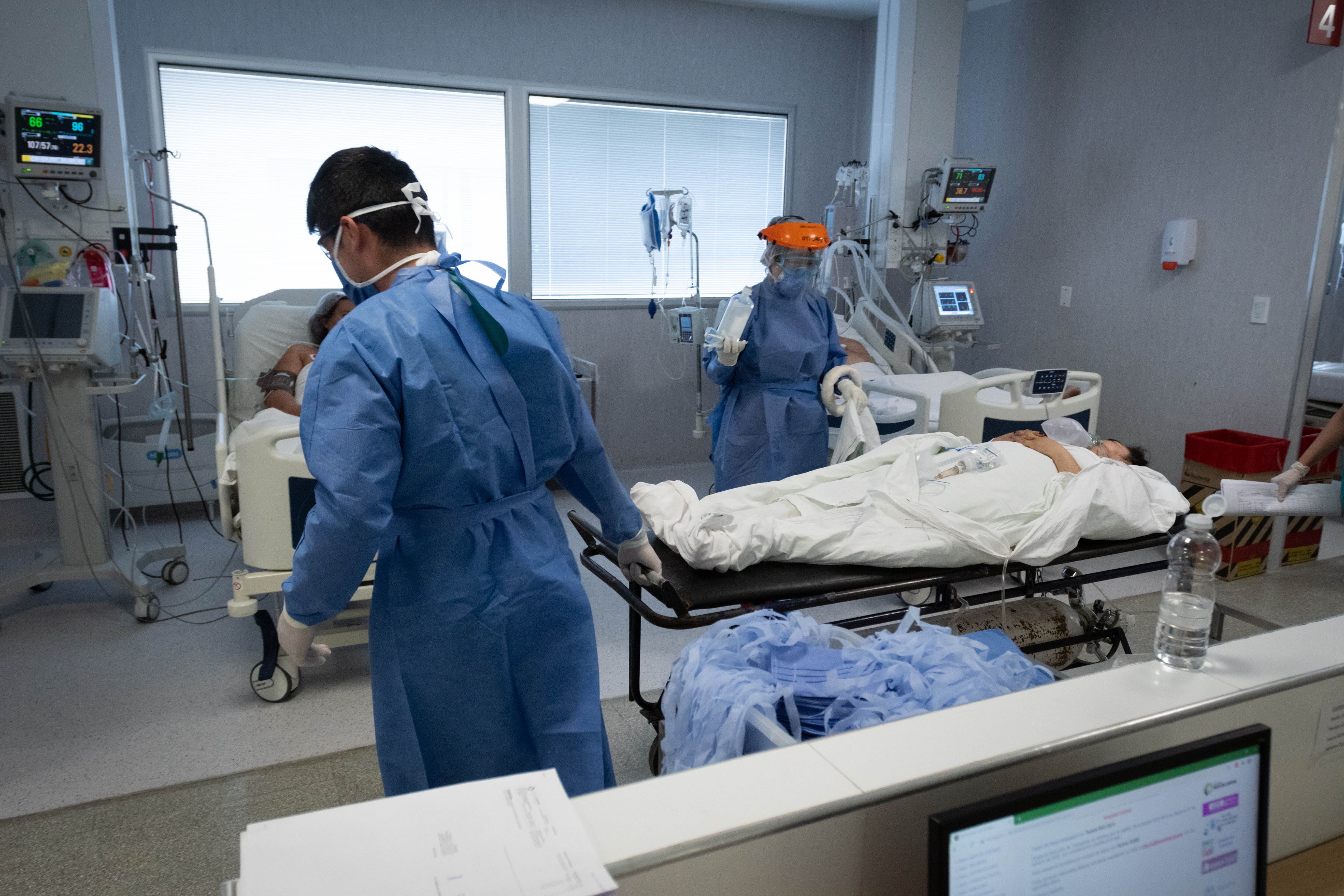 Guardia Covid del Hospital Central - Ignacio Blanco / Los Andes