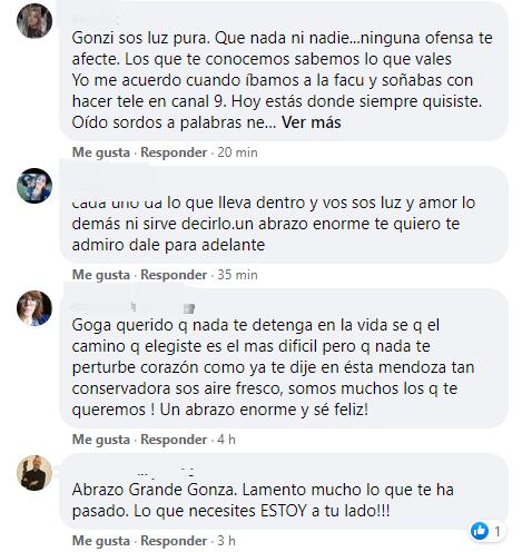 Yuffridi recibió mensajes de apoyo