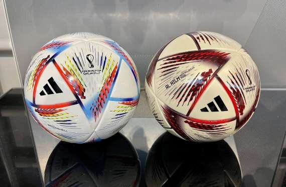 Al Rihla y Al Hilm, los balones del Mundial.