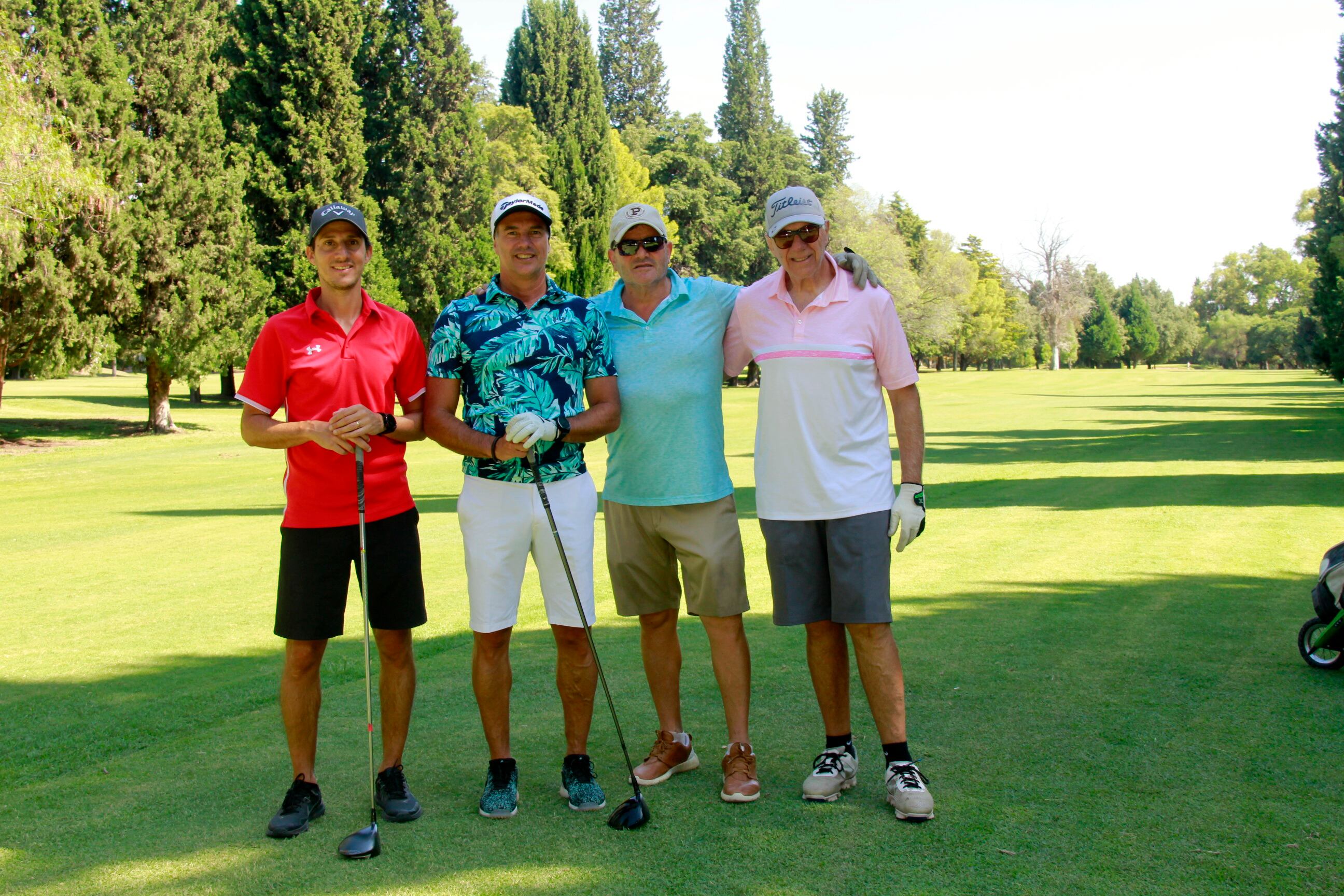 Camilo Lillo, Hernán Piva,  Daniel Sarcinella e Ion Bodoc