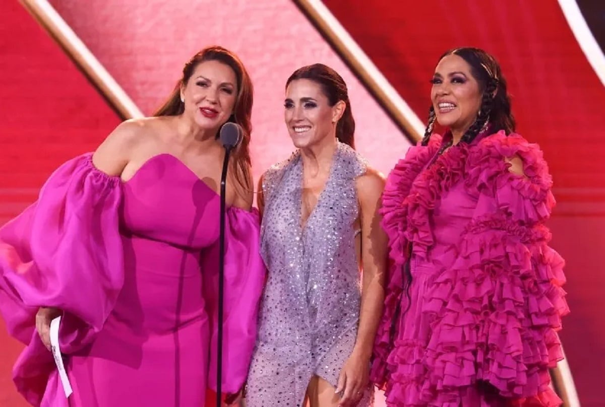 Vestido: el look a puro brillo con capucha de Soledad Pastorutti en los premios Latin Grammy 2024