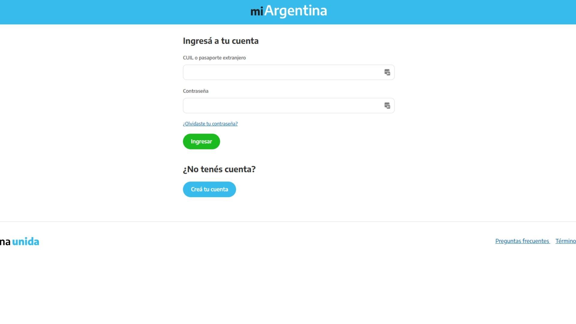 En la página se debe ingresar el usuario y contraseña actual y luego dirigirse a la sección “Eliminar mi cuenta”. Si por algún motivo no se logra completar la operación, pueden comunicarse con la Mesa de Ayuda.