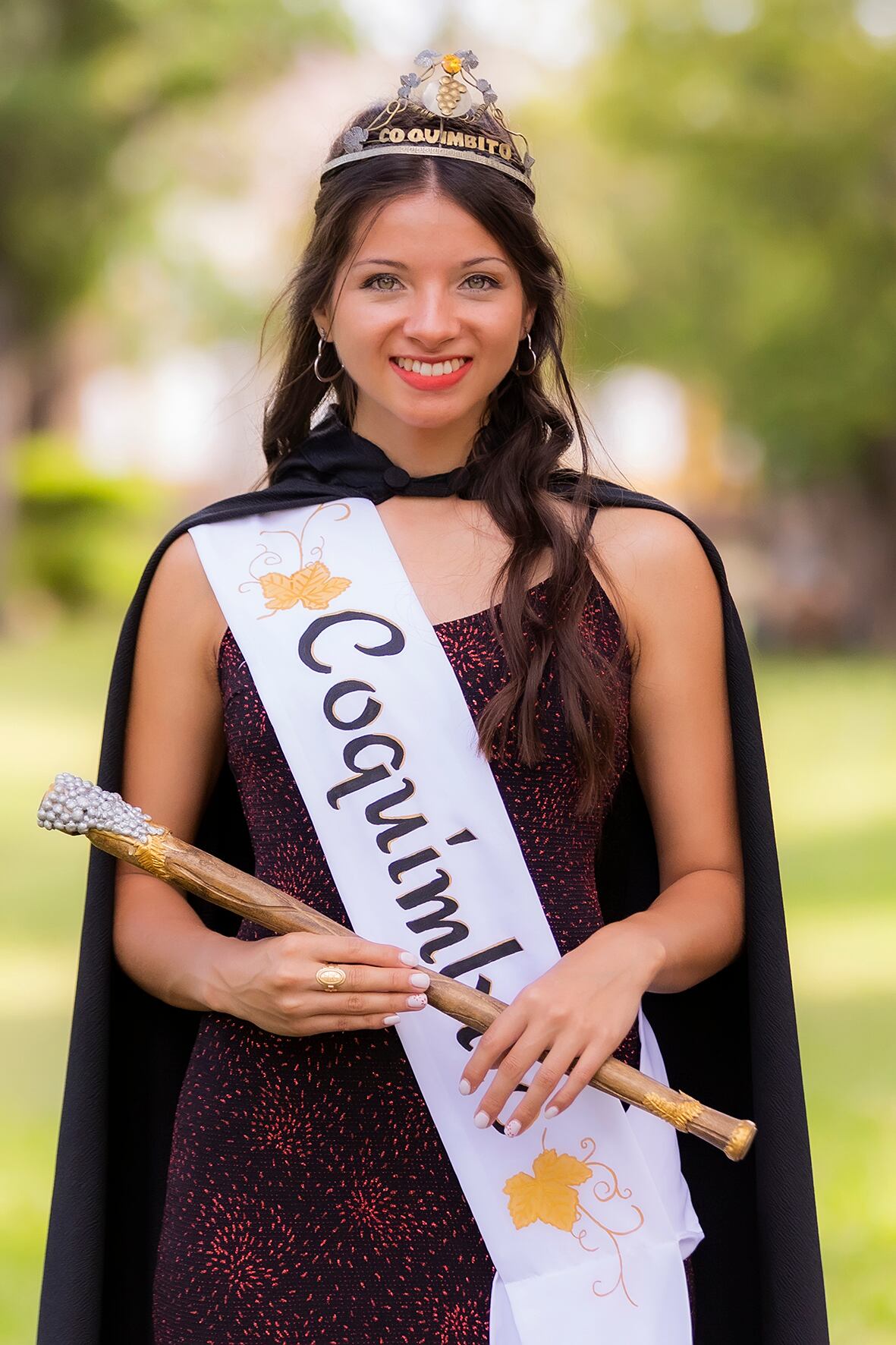 Giuliana Abaca   - Reina de Coquimbito 2024,  20 años, estudiante del Profesorado de Nivel Inicial