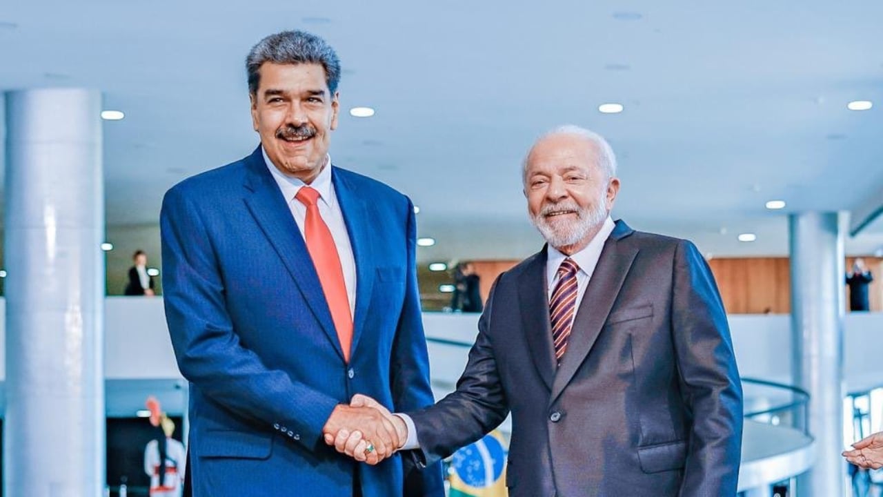 Lula da Silva y Nicolás Maduro. Foto: Gentileza Redes