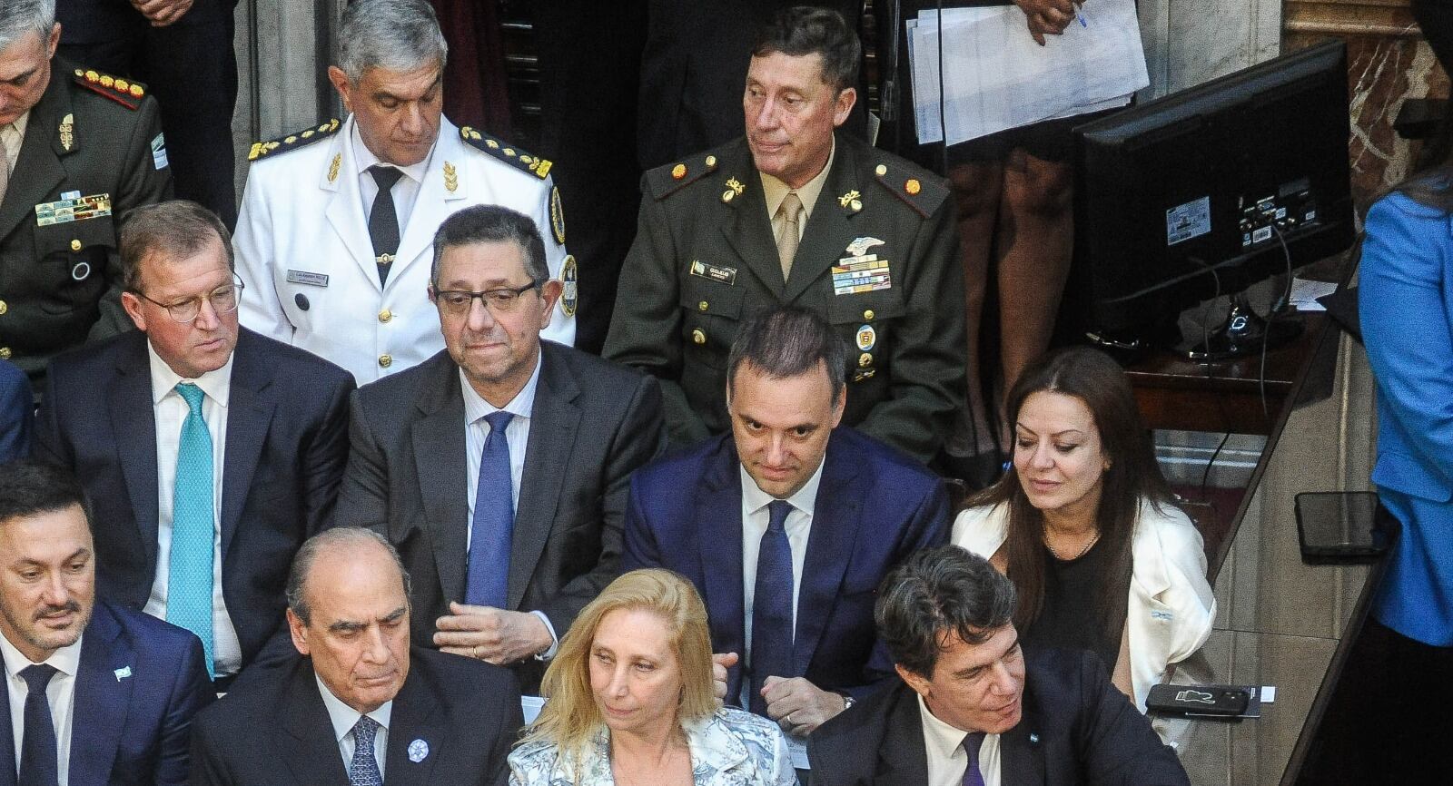 Hoy, el coronel había estado presente en Casa Rosada e incluso afirman que se lo vio ingresar al sector de la presidencia. Foto: Clarín