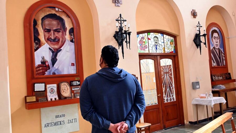 El papa Francisco proclamó este domingo santo al enfermero ítalo-argentino Artémides Zatti. Foto: Web