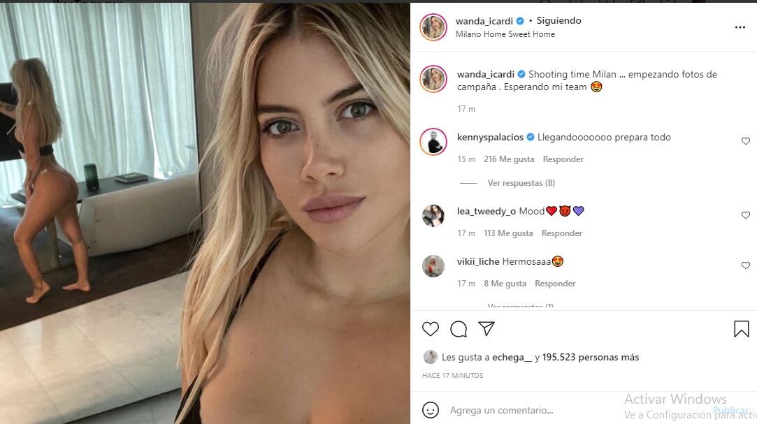 Redes de Wanda Nara