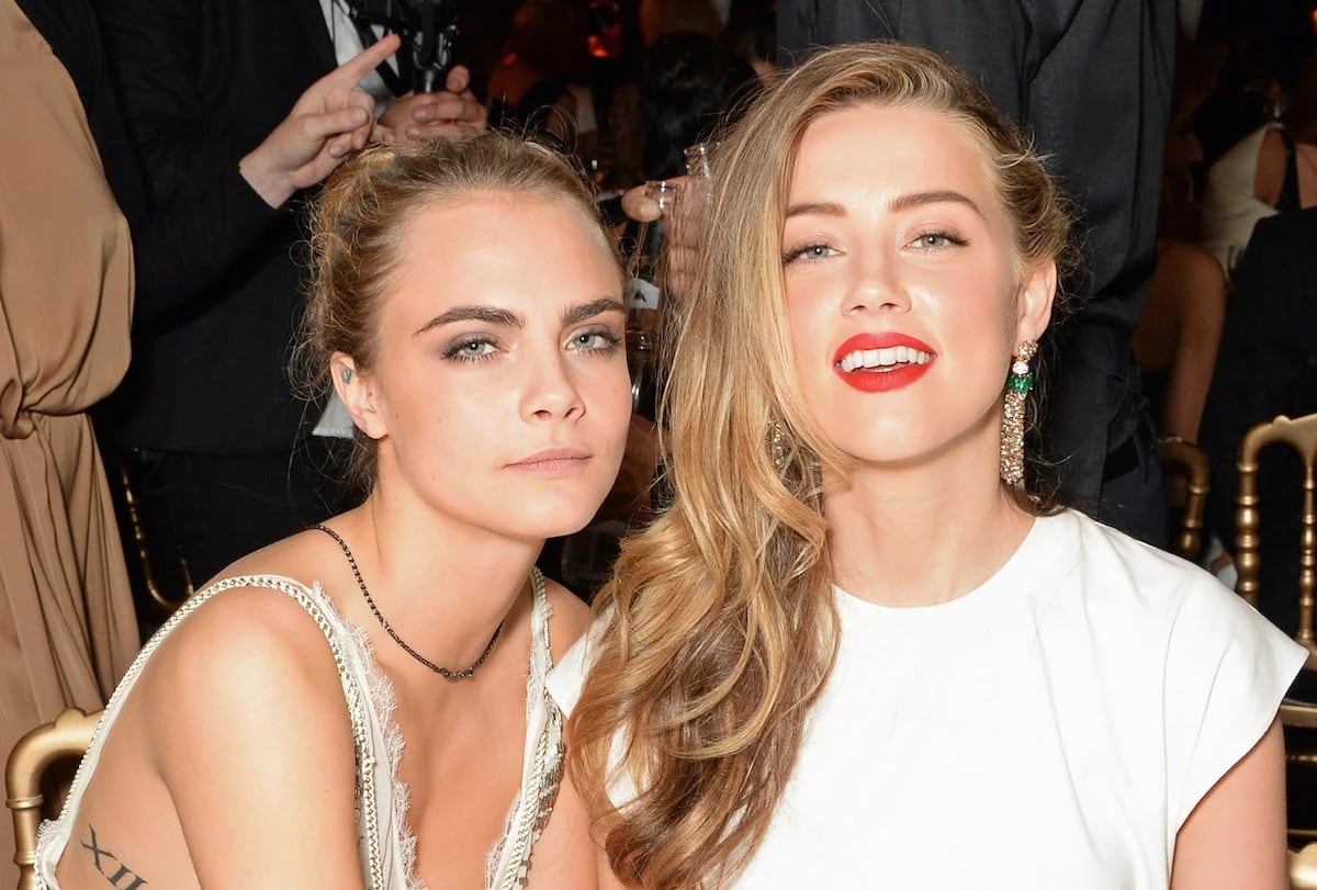 Cara Delevingne y Amber Heard, hace algunos años