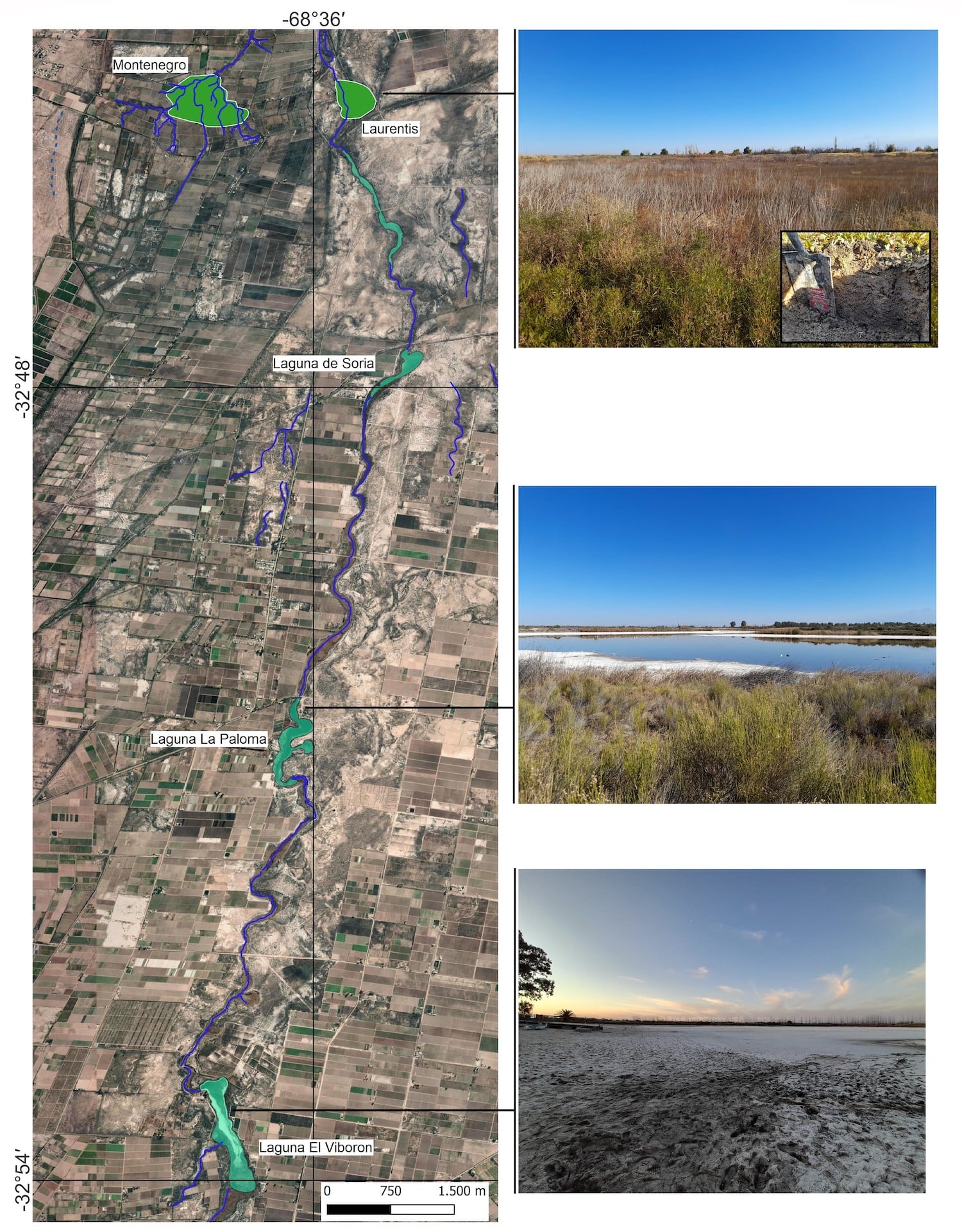 Humedales del Sistema Tulumaya: un proyecto de investigación intenta rescatar desde la Geología y la reconstrucción paleoambiental este ecosistema tan degradado.