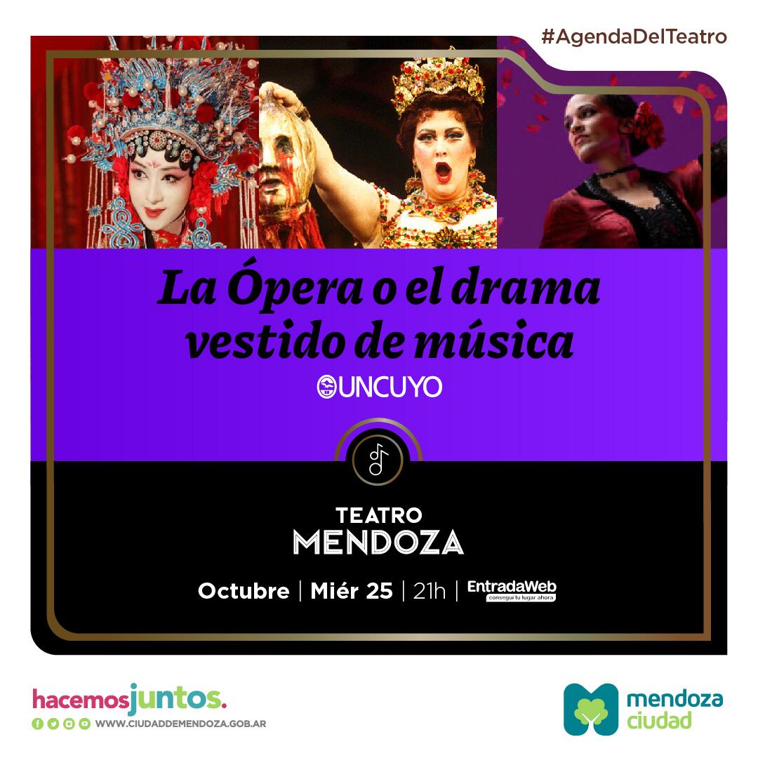 Cartelera Teatro Mendoza