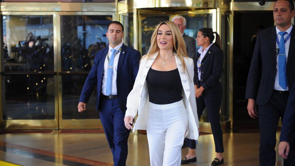 El look de Fátima Florez para la asunción de Javier Milei