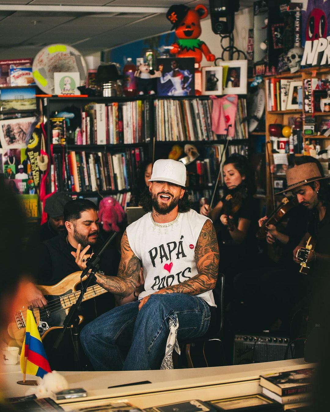 Maluma fue criticado por su presentación en Tiny Desk. Gentileza Instagram.