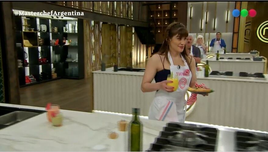 La Tigresa Acuña apuró a Germán Martitegui en Masterchef Celebrity 3 y él no se achicó