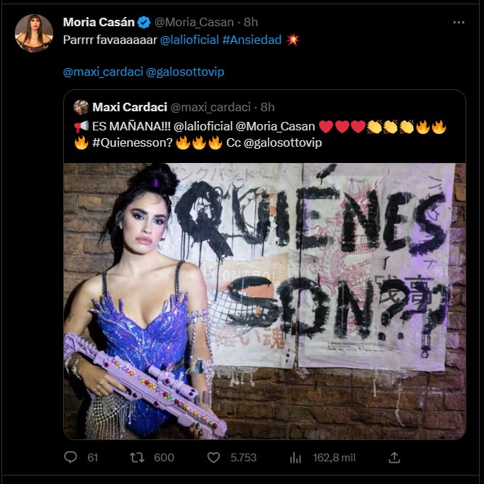 Lali presenta Lali y revoluciona las redes sociales