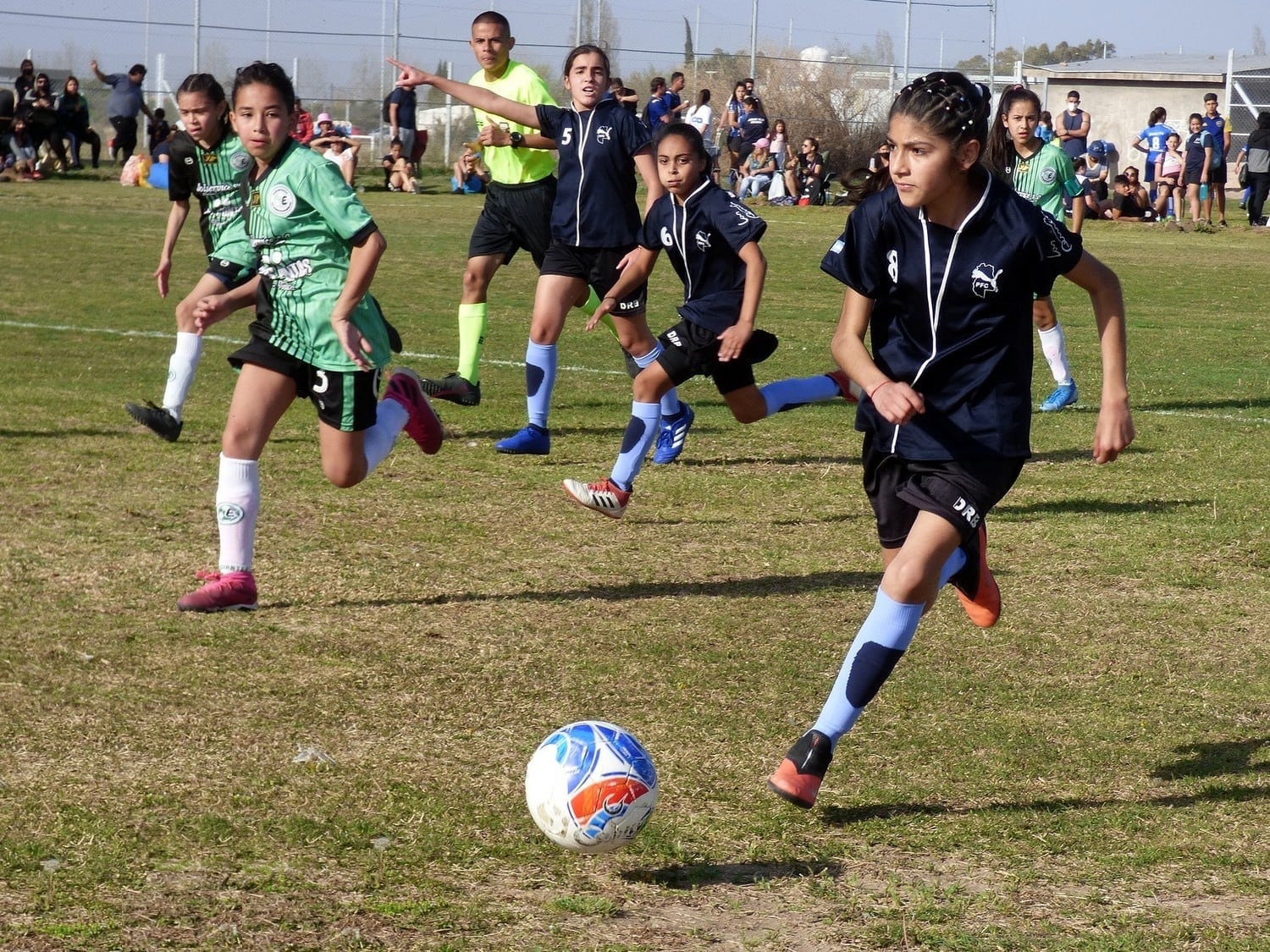 Fútbol femenino, infantiles. El domingo se juega la tercera fecha de la Liga Mendocina. /Gentileza Prensa Las Pumas