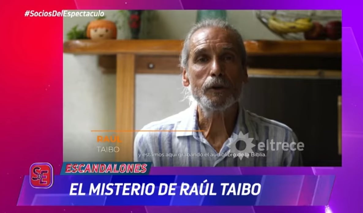 Raúl Taibo a sus 70 años.