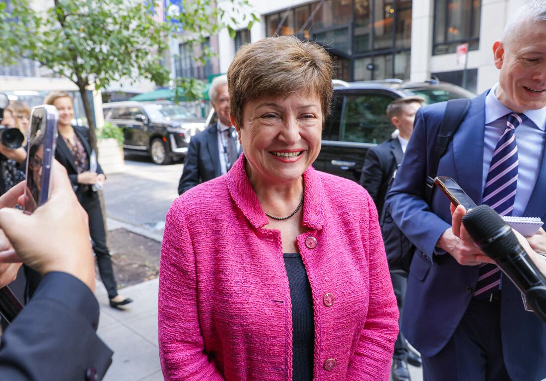 La directora del Fondo Monetario Internacional (FMI), Kristalina Georgieva. Foto: Gentileza