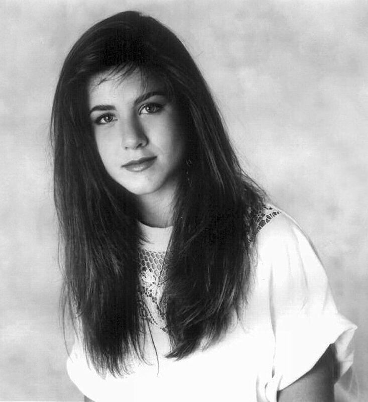 Así lucía Jennifer Aniston antes de ser famosa.