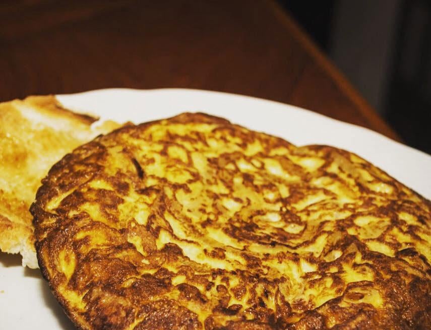 Tortilla de papas.