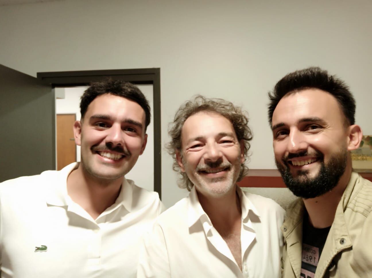 Fabián Vena junto a los productores mendocino de Team 22.