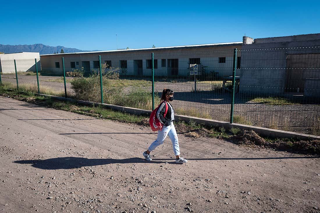 Obras paralizadas en el Hospital de Lujan de Cuyo. Los Andes