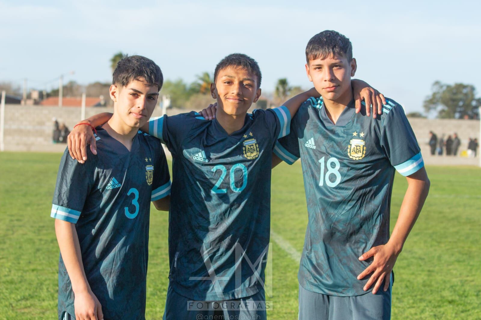 Las fotos del primer amistoso de Mati Busto, “la joya beltranina” en el Sub 15 de Argentina y con triunfo. Foto: Jorge Busto.