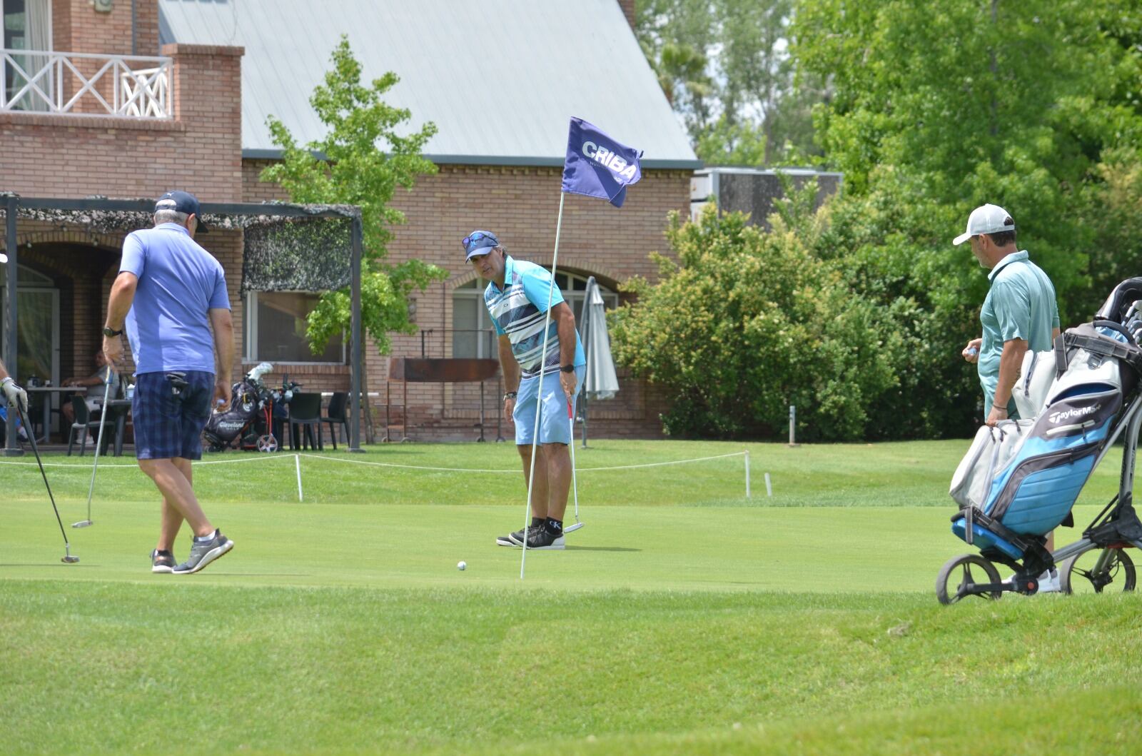 Con el auspicio de Los Andes, en el club de Lunlunta se desarrolló la competencia a 18 hoyos Medal Play en la que Luca Moretti fue el mejor con un score gross de 76 golpes. / Gentileza.