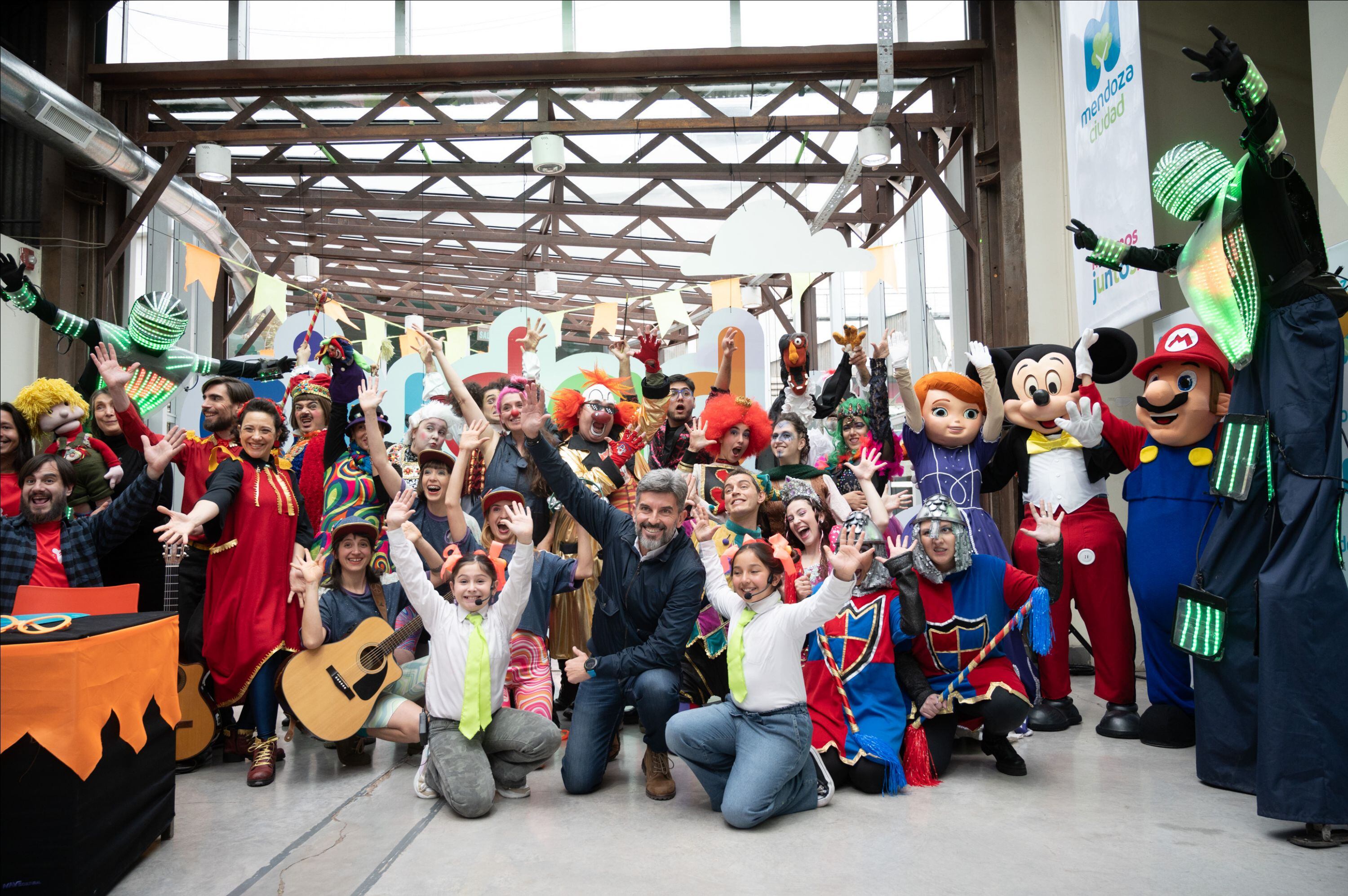 La nueva Ciudad de los Chicos despega en la Nave Cultural. Foto: Prensa Ciudad de Mendoza