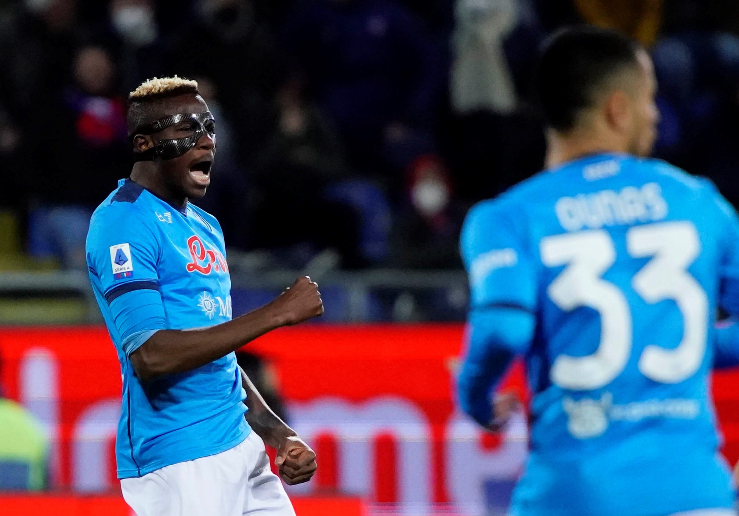 Osimhen, fue el goleador del Napoli en el último Scudetto.