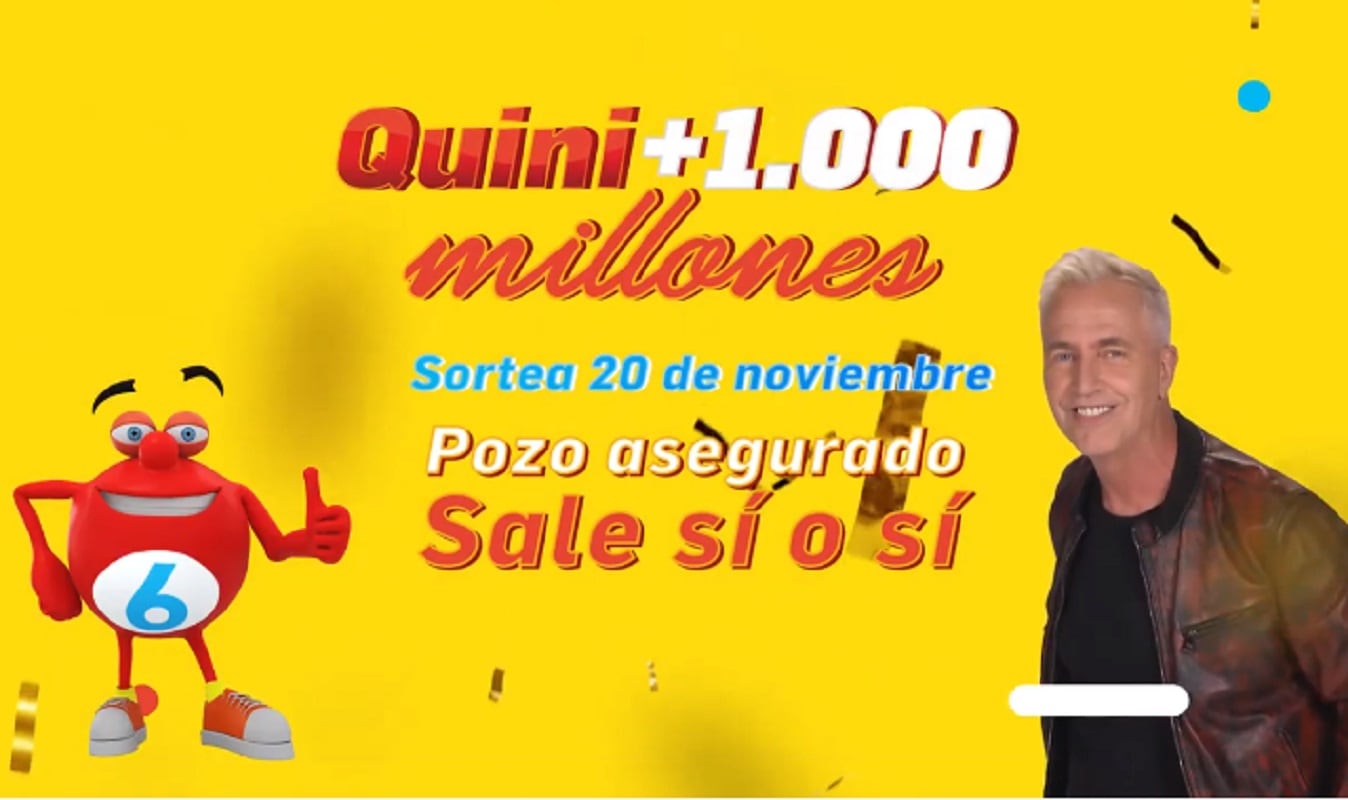 Quini 6 de los $1.000 millones: cuándo y cómo se juega