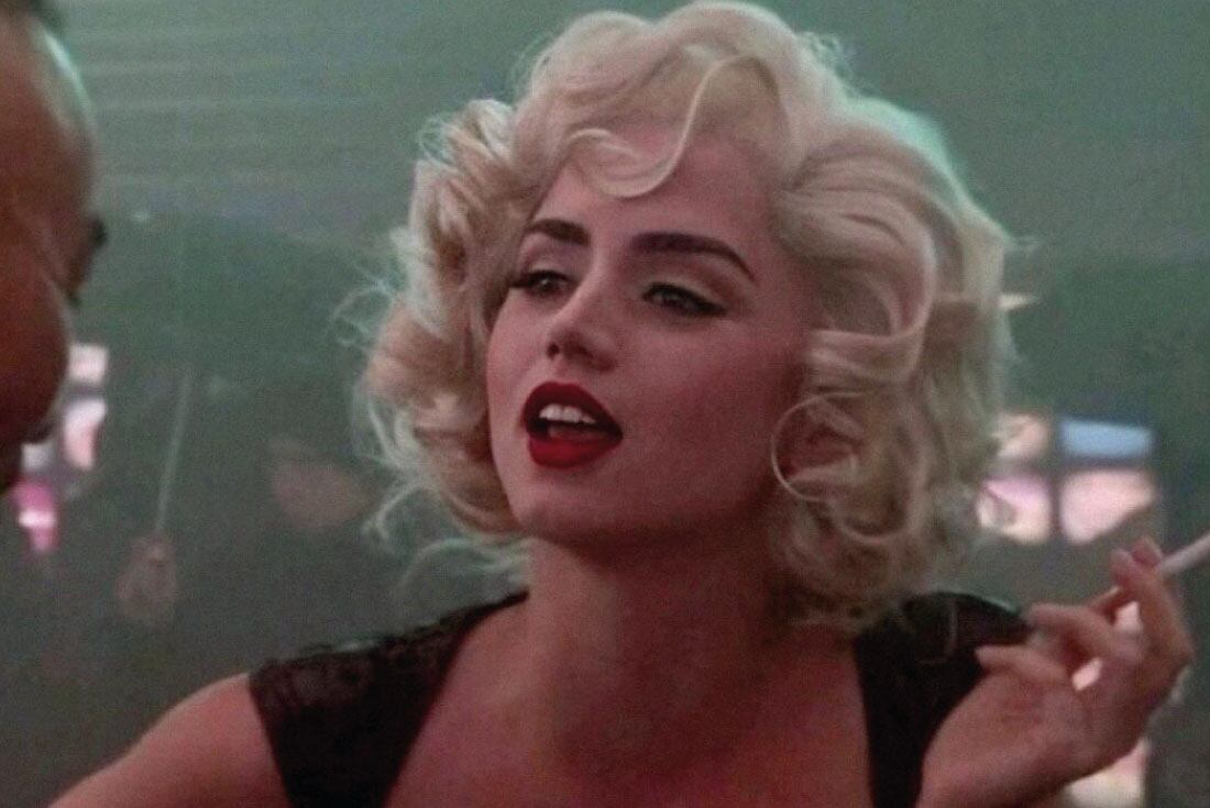 Ana de Armas como Marilyn Monroe en "Blonde" (Netflix)