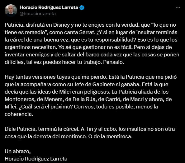 El fuerte cruce entre Rodríguez Larreta y Bullrich por la crisis carcelaria. Foto: Captura.