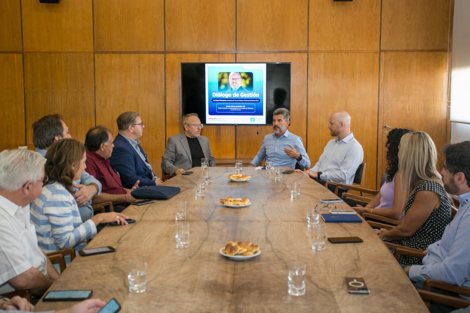 Ciudad de Mendoza:  diálogo de gestión junto al sector privado