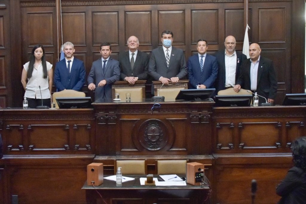 Juan Carlos Jaliff participó de su última Asamblea Legislativa.