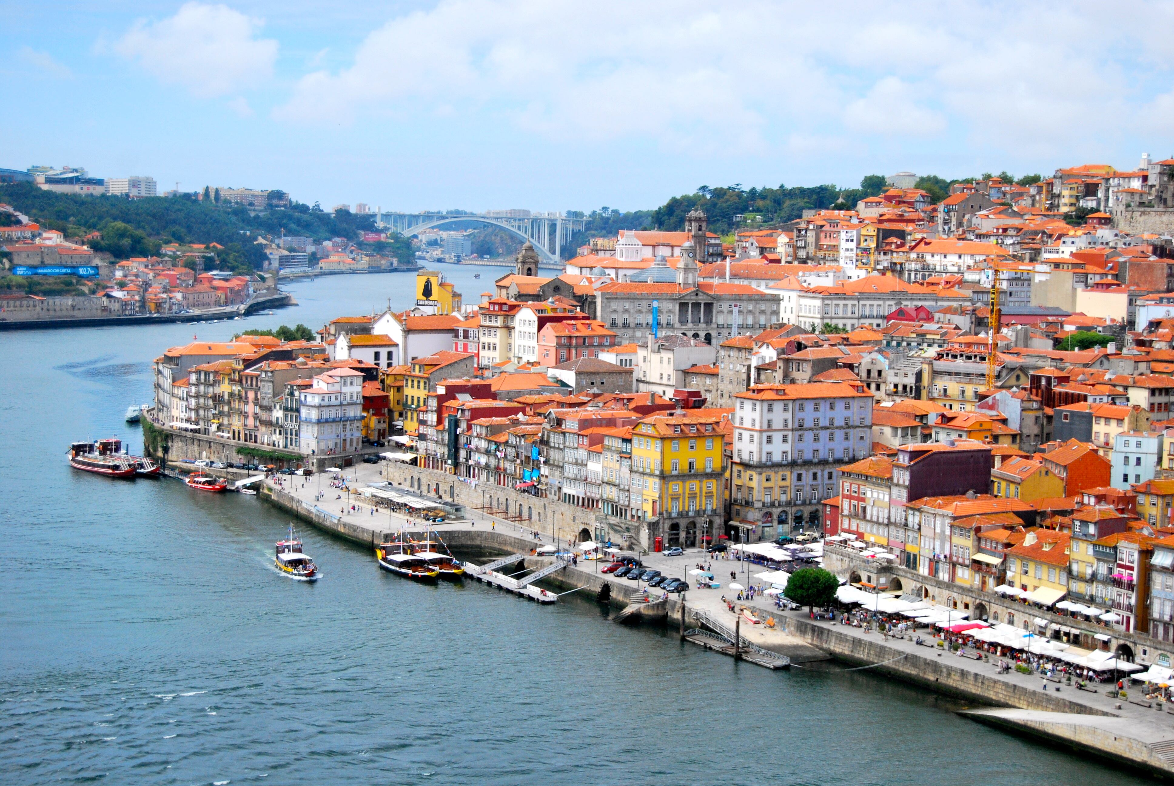 Oporto, la segunda ciudad portuguesa más importante.