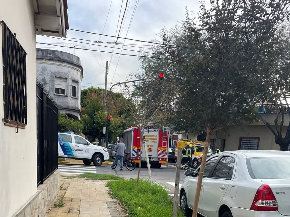 La escuela William Caxton (Olivos) debió ser evacuada este martes.