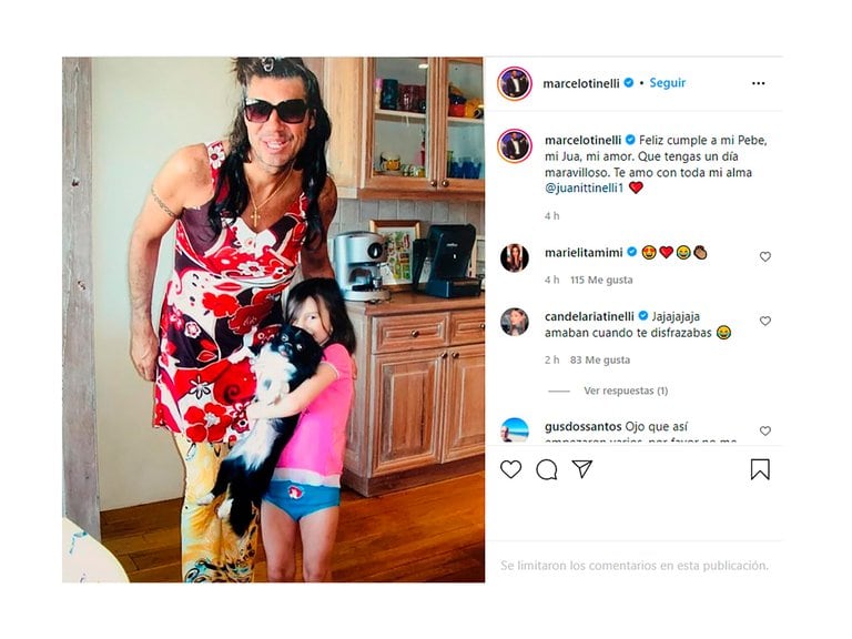 El particular saludo del conductor a Juanita en Instagram