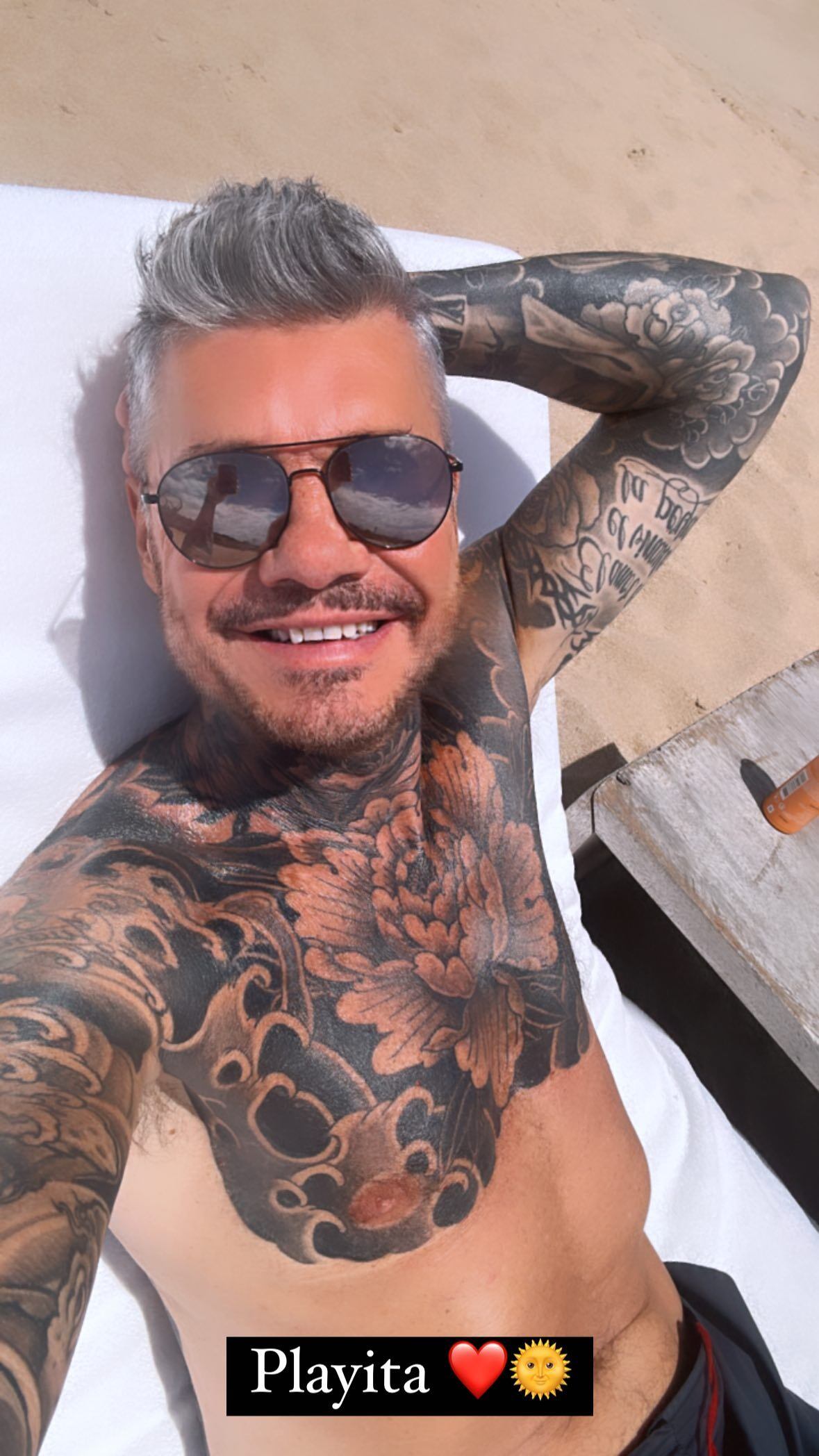 Milett Figueroa y Marcelo Tinelli están súper enamorados. / Instagram