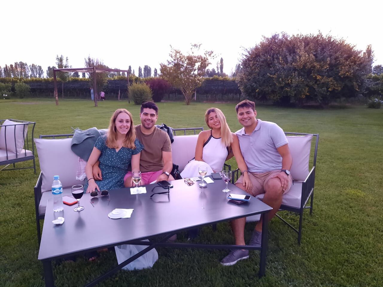 Florencia Chávez, Emanuel Rosales, Olivia Herlyn y Matías Lucero.