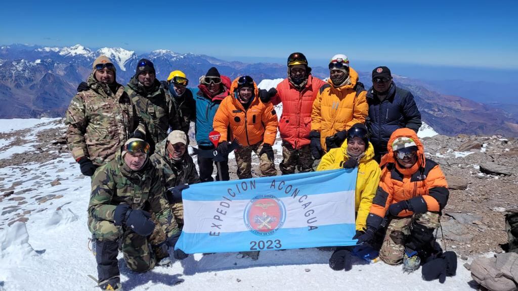 Expedición Aconcagua: cuando la cordillera se convierte en una escuela de vida y camaradería. Foto: Gentileza Ejército Argentino.